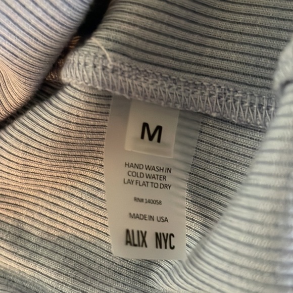 ALIX NYC Light Blue Cold Shoulder Dress - Picture 7 of 7